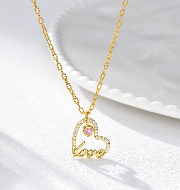 ネックレス レディース ハート love ラブ