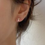 ゴールドハート　ピアス